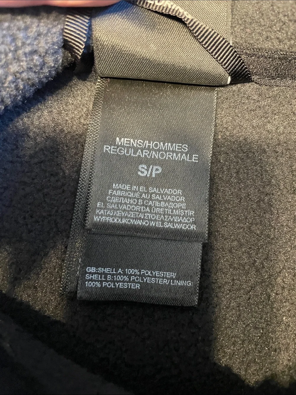 The North Face Charcoal Full-Zip Fleece Jacket